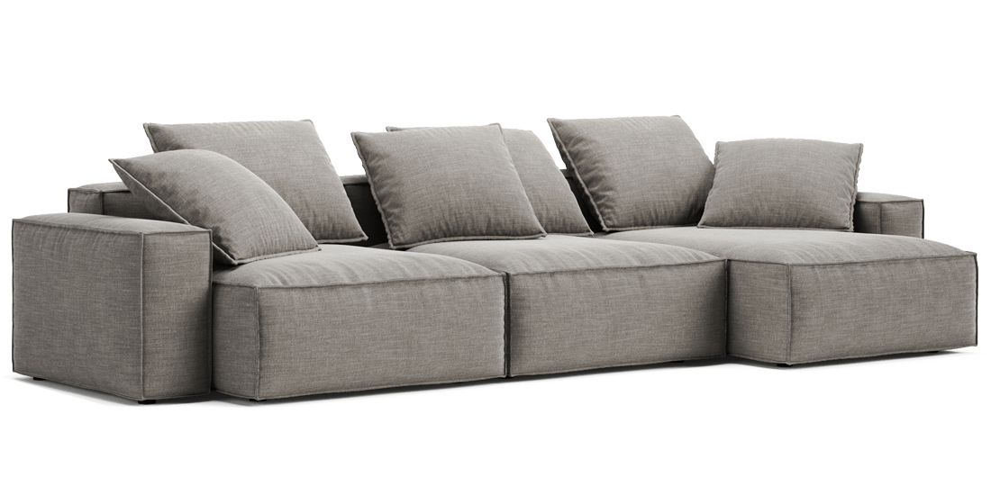 Photo - L-shape sofa Hamvi