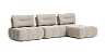 Individual premium sofas  L-shape sofa Merida - buy in Blest