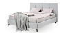 Ліжка Мішель H L16 з високими ніжками і нішею для білизни - купити матрацом