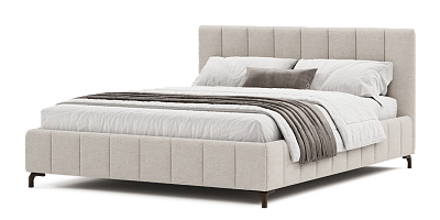 Photo №1 - Luciana bed 200x200 with a niche for linen