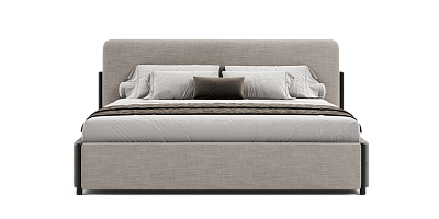 Photo №4 - Slavia Wood 180x200 bed with a niche for linen