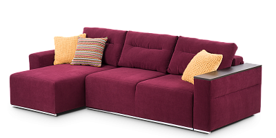 Photo №1 - Santi corner sofa with laminated side