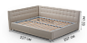 Ліжка Анжелі L18 з нішею для білизни - купити в Blest