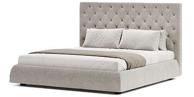 Photo №1 - Bed Beatrice 180x200 with a niche for linen