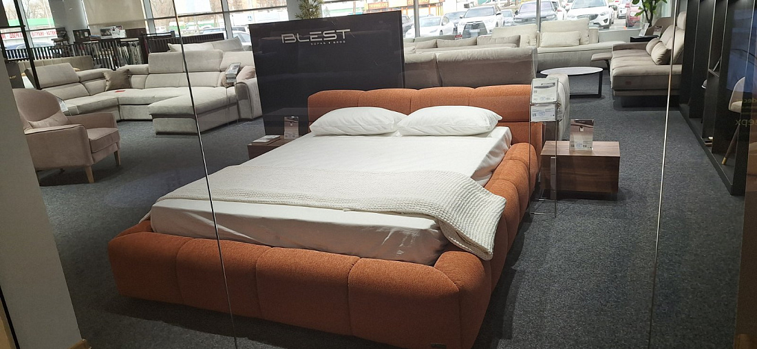 Photo - Solomia 160x200 bed with a niche