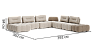 Individual premium sofas Modular sofa Merida - buy in Kyiv