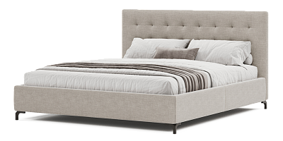 Photo №1 - Iris 140x200 bed with high legs and a niche for linen
