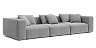 Individual premium sofas Bilbao 3-seater sofa - for home