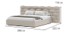 Ліжка Individual преміум Ліжко Картахена XL 160х200 з нішею для білизни - купити у Києві