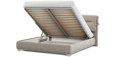 Фото №2 - Ліжко Мілана 180х200 з нішею для білизни