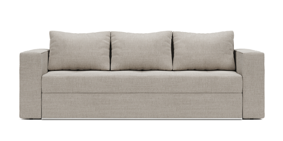 Photo - Quanty 3 seater sofa-bed with narrow arms