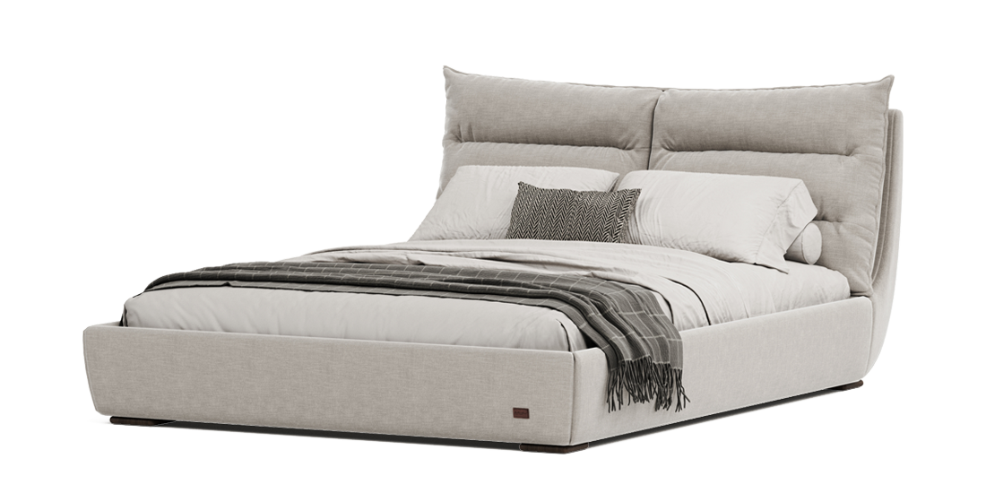 Photo - Altea 160x200 bed with a niche for linen