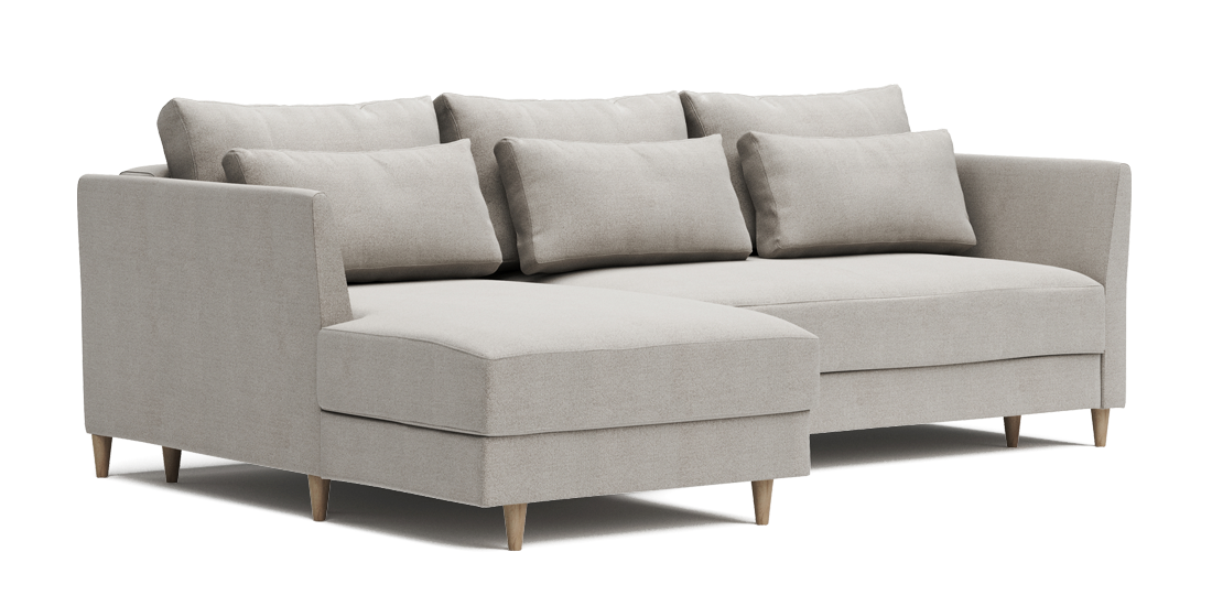 Photo - Atary L-shape sofa-bed