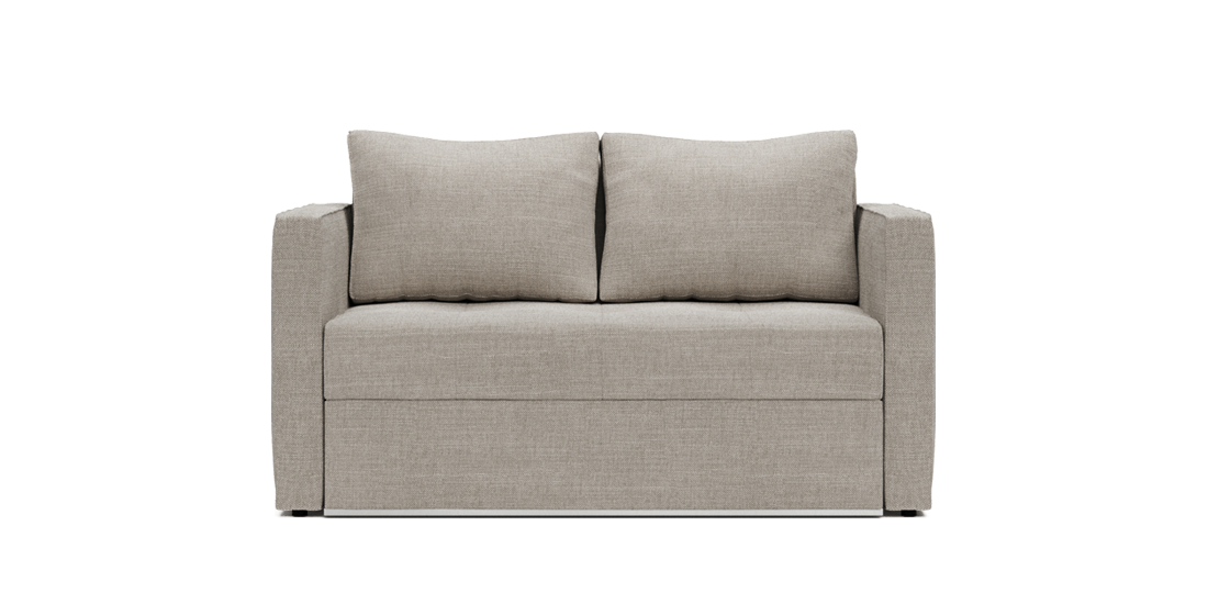 Photo - Quanty 2 seater sofa-bed L120 with narrow sides