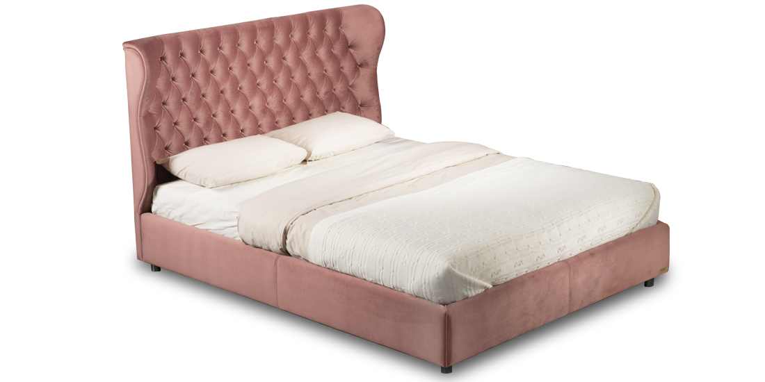 Photo - Emma 140x200 bed with a niche for clothes