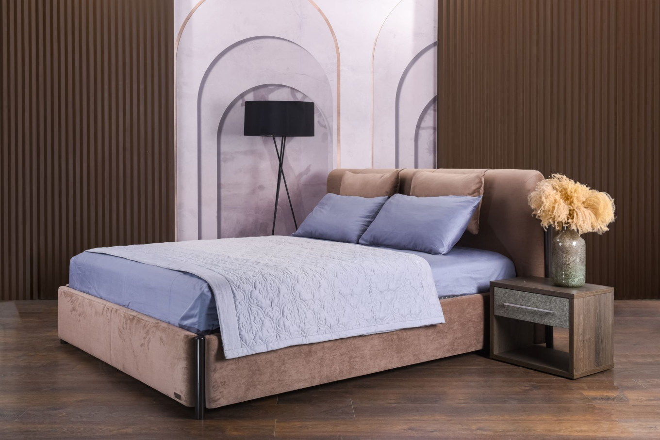Новинка модельного ряду - ліжко Славія Wood/Steel
