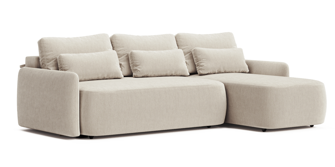Photo - L-shape sofa Veledi Soft