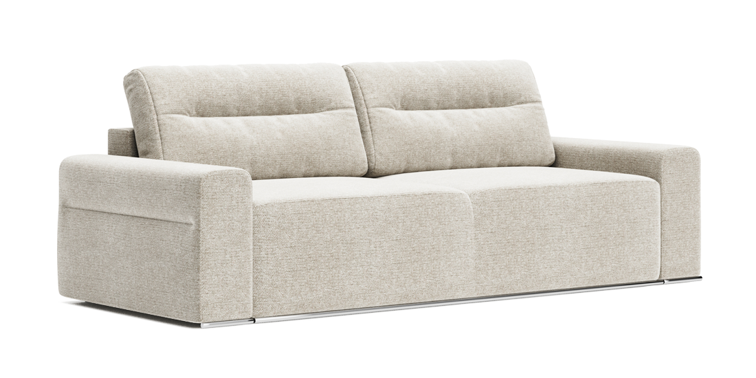 Photo - Santi Straight-Line Sofa with Extra Backrest