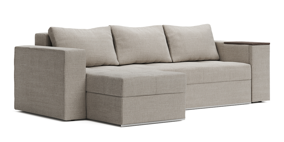 Photo - Quanty L-shape sofa-bed