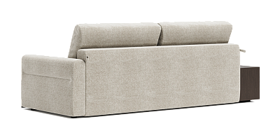 Фото №4 - Диван Санті прямий з полицею та вузькою боковиною