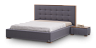 Ліжка Ніколь L16 з нішею для білизни - з дерева