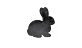 Accessories Carpet Lovely Kids Rabbit Antracite - buy in Blest