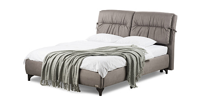 Photo №1 - Milan 200x200 bed with high legs and a niche for linen
