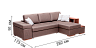 Corner sofas City 2TR-AMПL - to the living room