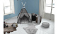 Accessories Carpet Lovely Kids Grey/Blue - to the living room