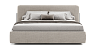 Beds Blest Slavia Steel 120x200 bed with a niche for linen - wooden