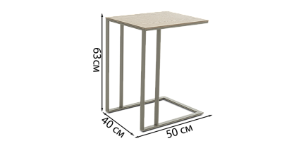 Фото №3 - Журнальний столик Este сірий