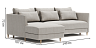 Corner sofas Blest Atary L-shape sofa-bed - buy in Kyiv