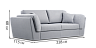 2-3 seaters sofas Blest Softi H 3 seater sofa-bed - buy in Kyiv