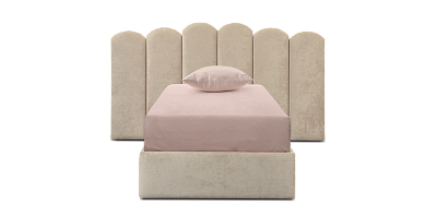 Фото №3 - Ліжко дитяче Agatha 80х190R з нішею для білизни