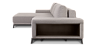 Corner sofas Blest Leary corner sofa with shelf - to the living room