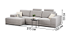 Corner sofas BL 102 BMR/ATMXR-1TM-1TM/BML+ ПГВ08(2) - to the living room