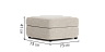 Individual premium armchairs Pouf Madryd - to the living room