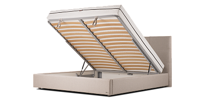 Фото №2 - Ліжко Мішель 160х200 з нішею для білизни