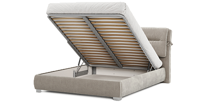 Фото №2 - Ліжко Мілана 160х200 з нішею для білизни