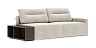 2-3 seaters sofas Blest Santy 3 seater sofa-bed with shelf - folding