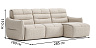 Individual premium sofas Torres L-shape sofa - buy in Kyiv