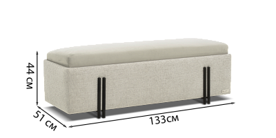 Фото №4 - Банкетка Жаклін