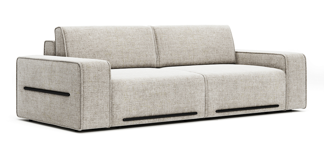Photo - BL 104 Linear Sofa with Decorative Elements