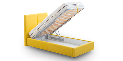 Фото №2 - Ліжко Мішель 90х200 нішею для білизни