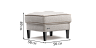 Armchairs, poufs Blest Pouf Lodi - to the living room