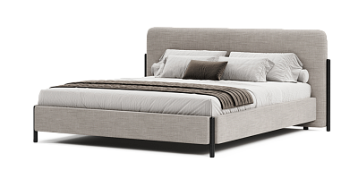Photo №1 - Bed Slavia Wood 140x200 on high legs