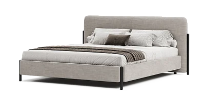 Photo №1 - Bed Slavia Wood 140x200 on high legs