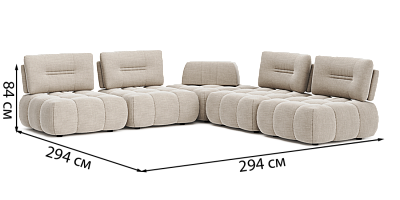 Фото №4 - Диван Меріда модульний