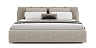 Beds Blest Jacqueline 140x200 bed with a niche for misery - wooden
