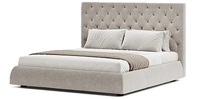 Photo №1 - Bed Beatrice 180x200 with a niche for linen